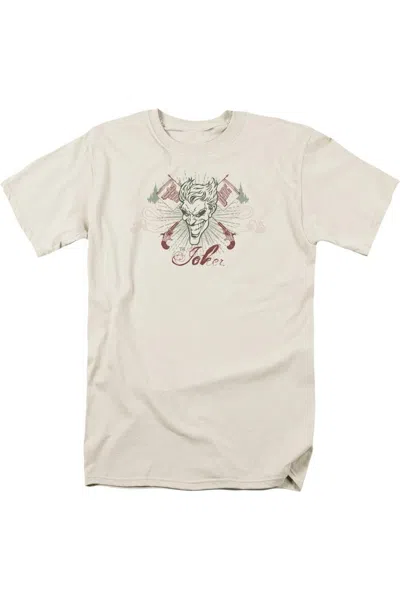 Gildan Batman The Jokes On You Short Sleeve Adult Tee / T-shirt In White