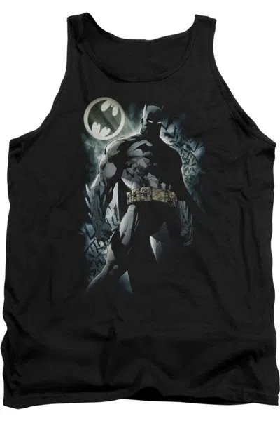 Gildan Batman The Knight Adult Tank Top In Black