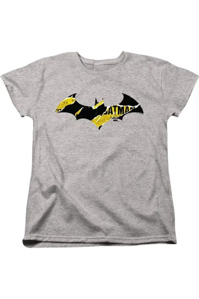 Gildan Batman Torn Gotham Logo Short Sleeve Women´s Tee / T-shirt In Multi