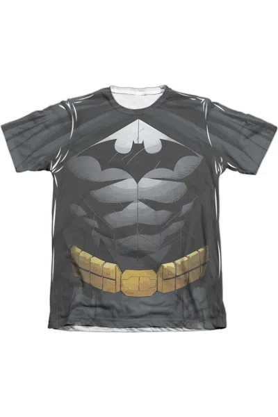 Gildan Batman Uniform Adult Poly/cotton Short Sleeve Tee / T-shirt In White