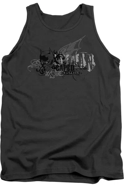 Gildan Batman Urban Crusader Adult Tank Top In Pink