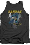 Gildan Batman Urban Gothic Adult Tank Top In Pink