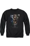 Gildan Batman V Superman 3 Phases Adult Crewneck Sweatshirt In Black