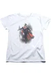 Gildan Batman V Superman A New Dawn Short Sleeve Womens Tee / T-shirt In White