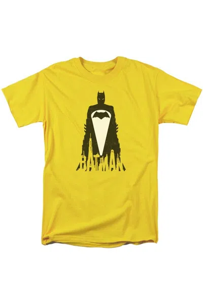 Gildan Batman V Superman Bat Justice Short Sleeve Adult Tee / T-shirt In Yellow