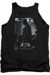 Gildan Batman V Superman Bat Poster Adult Tank Top In Black