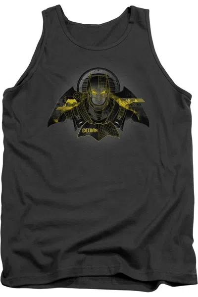 Gildan Batman V Superman Batman Tech Adult Tank Top In Pink
