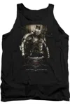 Gildan Batman V Superman Bats Ground Zero Adult Tank Top In Black