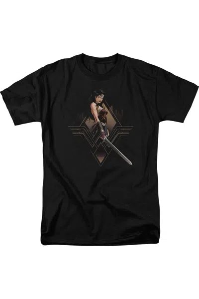 Gildan Batman V Superman City Girl Short Sleeve Adult Tee / T-shirt In Black