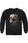 Gildan Batman V Superman Dawn Adult Crewneck Sweatshirt In Black