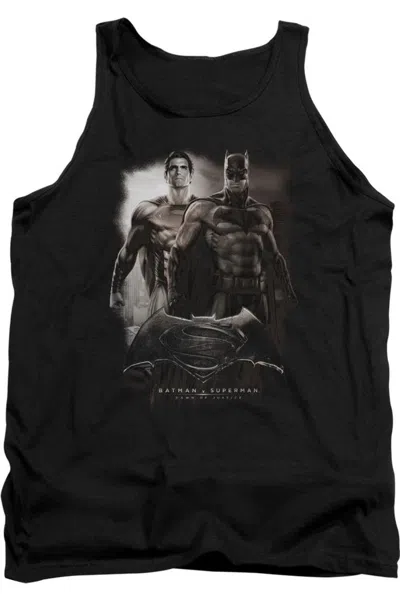 Gildan Batman V Superman Dawn Adult Tank Top In Black