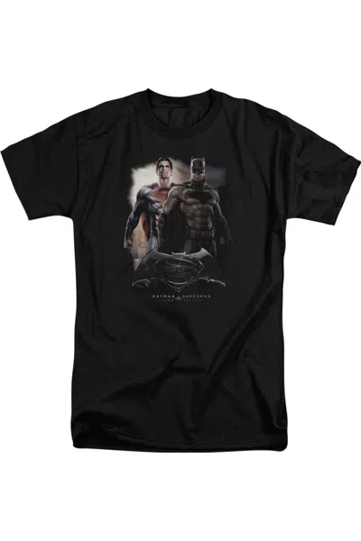 Gildan Batman V Superman Dawn Short Sleeve Adult Tall Tee / T-shirt In Black