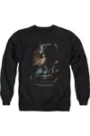 Gildan Batman V Superman Desert Gear Adult Crewneck Sweatshirt In Black