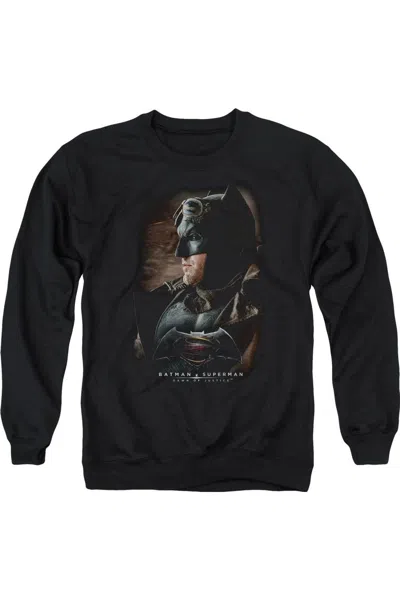 Gildan Batman V Superman Desert Gear Adult Crewneck Sweatshirt In Black