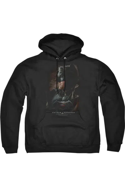 Gildan Batman V Superman Desert Gear Adult Pull Over Hoodie / Hooded Sweatshirt In Black