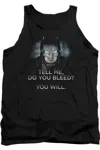 Gildan Batman V Superman Do You Bleed Adult Tank Top In Black