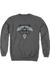 Gildan Batman V Superman Fear Adult Crewneck Sweatshirt In Pink