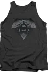 Gildan Batman V Superman Fear Adult Tank Top In Pink