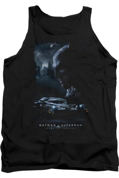 Gildan Batman V Superman Gotham Knight Adult Tank Top In Black