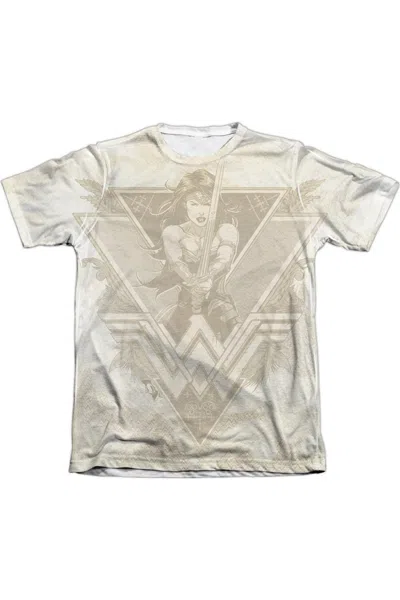Gildan Batman V Superman Greek Goddess Adult Poly/cotton Short Sleeve Tee / T-shirt In White