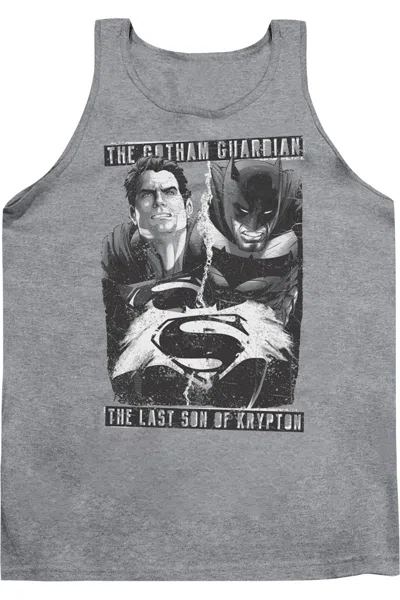 Gildan Batman V Superman Guardian V Son Adult Tank Top In Multi