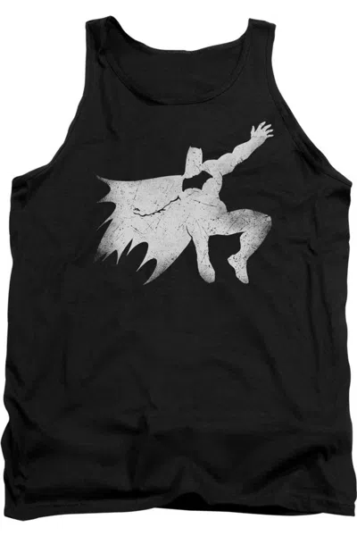 Gildan Batman V Superman Knight Silhouette Adult Tank Top In Black