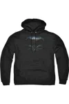 Gildan Batman V Superman Logo Adult Pull Over Hoodie / Hooded Sweatshirt In Black