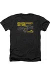 Gildan Batman V Superman Mobile Dark Knight Adult Heather Tee / T-shirt In Black