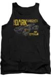 Gildan Batman V Superman Mobile Dark Knight Adult Tank Top In Black