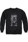 Gildan Batman V Superman Rainy Viglante Adult Crewneck Sweatshirt In Black