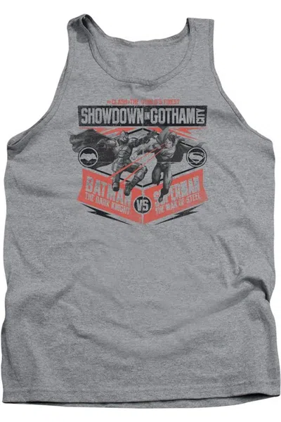 Gildan Batman V Superman Showdown In Gotham Adult Tank Top In Multi