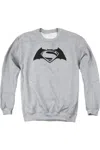 Gildan Batman V Superman Simple Logo Adult Crewneck Sweatshirt In Multi