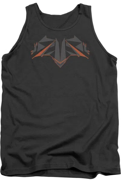 Gildan Batman V Superman Tech Bat Logo Adult Tank Top In Black