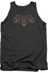 Gildan Batman V Superman Tech Bat Logo Adult Tank Top In Pink