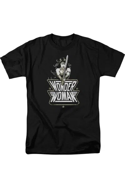 Gildan Batman V Superman Tough Short Sleeve Adult Tall Tee / T-shirt In Black