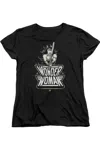 Gildan Batman V Superman Tough Short Sleeve Womens Tee / T-shirt In Black