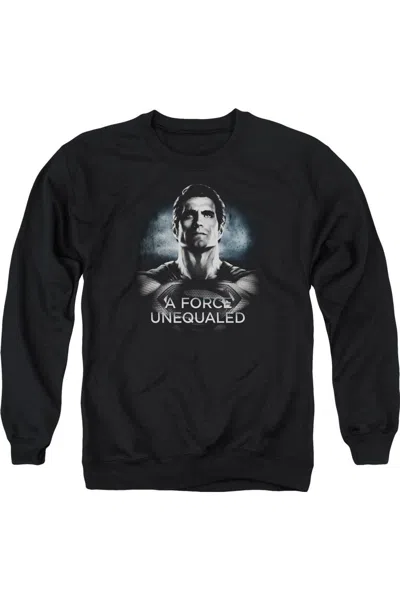 Gildan Batman V Superman Unequaled Adult Crewneck Sweatshirt In Black