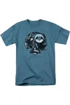 Gildan Batman V Superman Waiting And Protecting Short Sleeve Adult Tee / T-shirt In Grey
