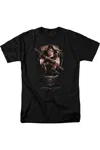 Gildan Batman V Superman Wonder Woman Ground Zero Short Sleeve Adult Tee / T-shirt In Black