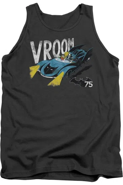 Gildan Batman Vroom Adult Tank Top In Pink
