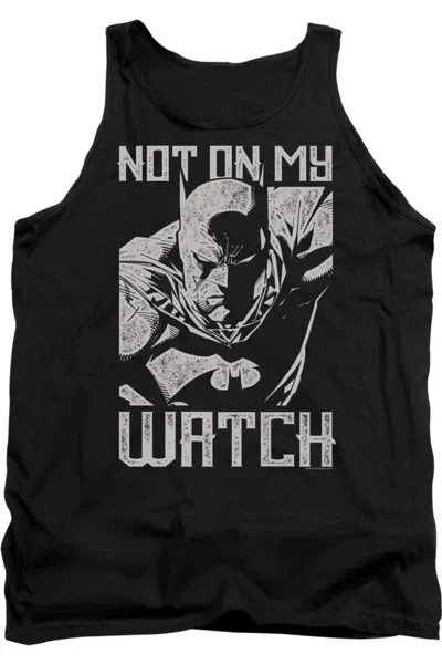 Gildan Batman Watch Adult Tank Top In Black