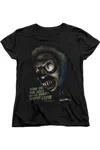 Gildan Beetlejuice Chuck´s Daughter Short Sleeve Women´s T-shirt In Black