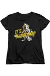 Gildan Beetlejuice Showtime Short Sleeve Women´s Tee / T-shirt In Black
