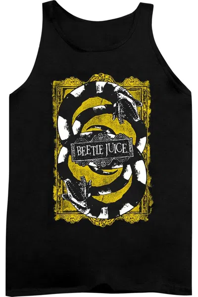 Gildan Beetlejuice We Got Worms Adult Tank Top In Black