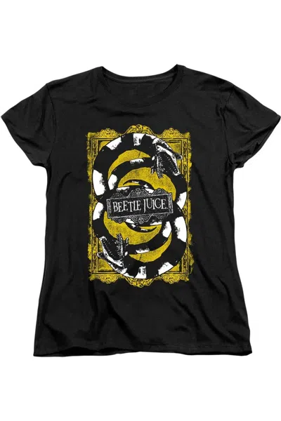 Gildan Beetlejuice We Got Worms Short Sleeve Women´s Tee / T-shirt In Black