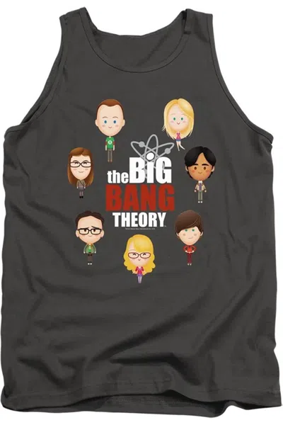 Gildan Big Bang Theory Emojis Adult Tank Top In Black