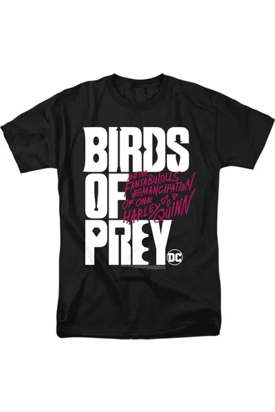 Gildan Birds Of Prey Birds Of Prey Logo Short Sleeve Adult Tall Tee / T-shirt In Black