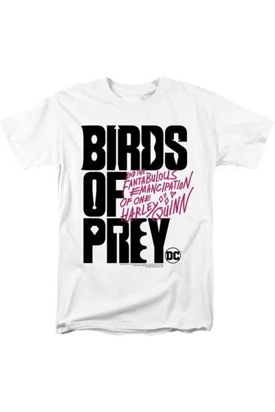 Gildan Birds Of Prey Birds Of Prey Logo Short Sleeve Adult Tee / T-shirt In White
