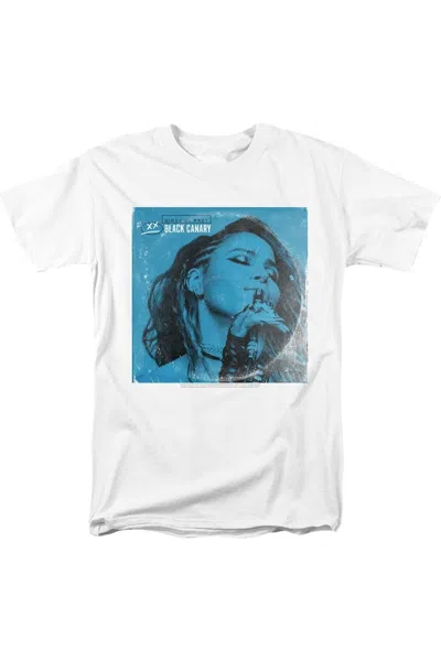Gildan Birds Of Prey Blue Canary Short Sleeve Adult Tee / T-shirt In White