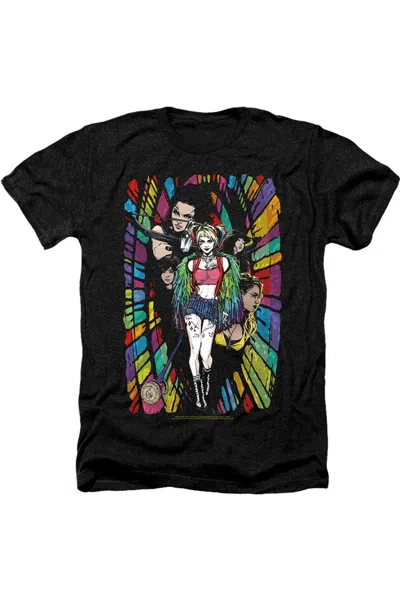 Gildan Birds Of Prey Color Corridor Adult Heather Tee / T-shirt In Black